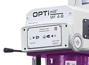Сверлильно-фрезерный станок-OPTImill MF 4-B#2