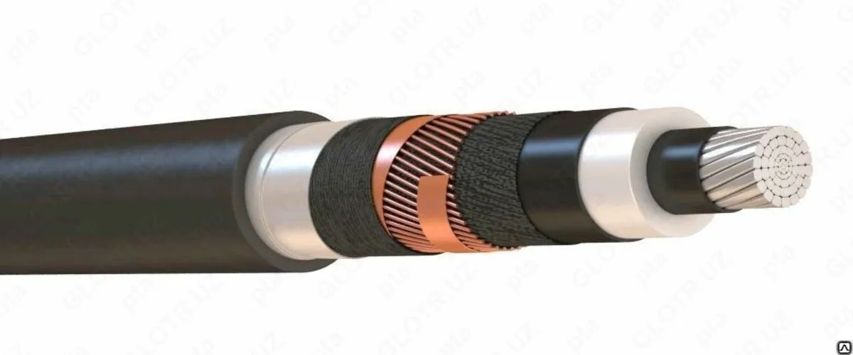Высоковольтный кабель марка АПвПу любых сечений 1х50/16-10 до 1х300/25-35#1