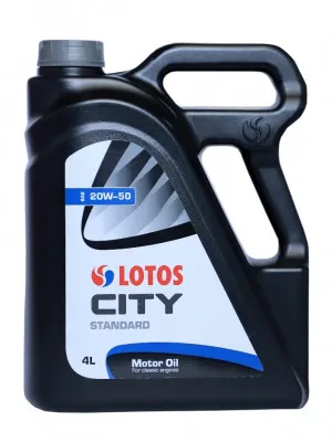 Минеральное моторное
масло - LOTOS CITY 
SF/CD 20W/50