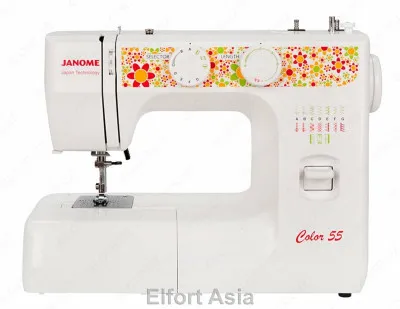 Практичная швейная машина Janome Color 55