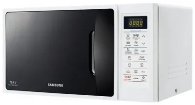 Samsung Микроволновая печь GE83ARW, 23 л, 1200W, Биокерамика, МВ/Гриль, Белый