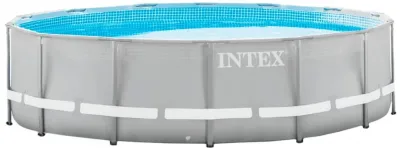 Каркасный бассейн Intex Prism Frame 26720 427x107см + фильтр-насос + аксессуары