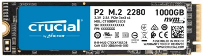 Твердотельный накопитель SSD M2 Crucial 1TB P2 NVMe