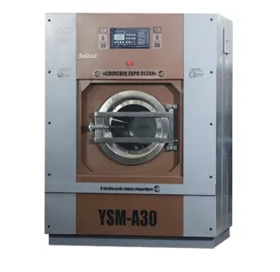 Промышленная стирально-отжимная машина для прачечной серии YSM-A 30кг автомат