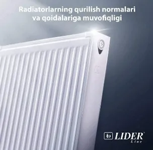 Panel radiator Lider liniyasi (400x800)