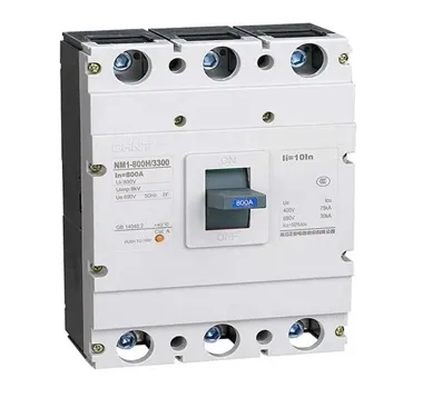 Автоматический выключатель NM1-800S 3P 630A 50kA