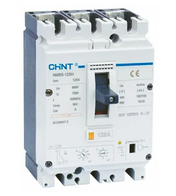 Автоматический выключатель NM8NL-250 4P A RCD1 УЗО (30mA-1A) 50kA