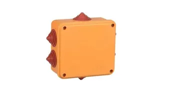 Mutlusan Квадратная распределительная коробка (оранжевый) 15X15