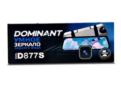 Видеорегистратор Dominant D877S, черный