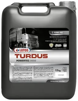 Полусинтетическое моторное масло (для ДВС с турбонаддувом) - TURDUS POWERTEC 3000 SAE 10W40 20 L