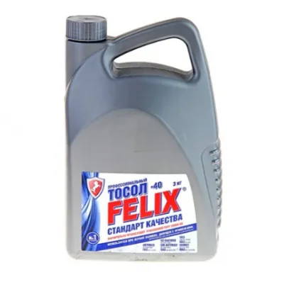 Охлаждающая жидкость Тосол FELIX -40 3 кг