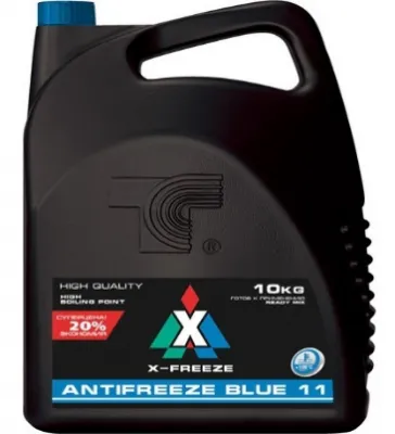 Охлаждающая жидкость X-FREEZE blue 10 кг