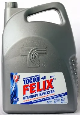 Охлаждающая жидкость Тосол FELIX -40 10 кг