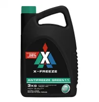 Антифриз X-FREEZE green 3 кг