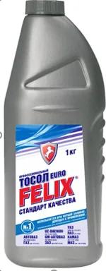 Охлаждающая жидкость Тосол FELIX EURO -35 1 кг