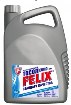 Охлаждающая жидкость Тосол FELIX EURO -35 3 кг