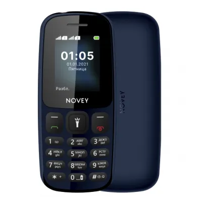 Телефон Novey 107 Dark Blue