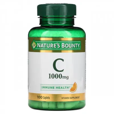 Nature's Bounty, витамин C, 1000 мг, 100 капсул