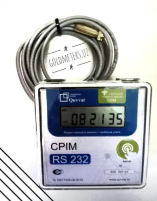CPIM RS 232 ma'lumotlarini qabul qilish va uzatish uchun modem