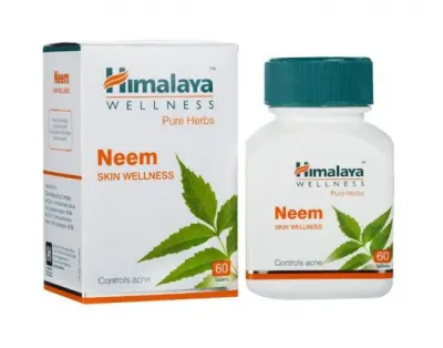 Ним Хималая 60 таблеток (Neem Himalaya) - очищающее средство для кожи
