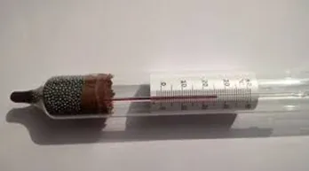 Ареометр для сахара с термометром  АСТ-2  15-25