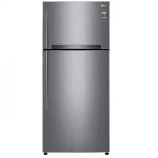 Холодильник  LG GN H 702 HMHU. Серый.  