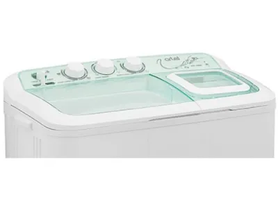 Полуавтоматическая стиральная машина Artel-TE 60 L. Зеленый. 6 Кг.  