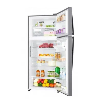 Холодильник  LG GN F 702 HMHU. Серый.  