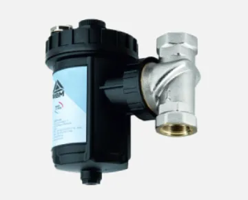 RBM магнитный фильтр-грязеотделитель воды с шаровыми кранами 1 Safe-cleaner2 