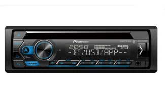 Bluetooth texnologiyasiga ega Pioneer DEH-S4250BT avtomobil radiosi