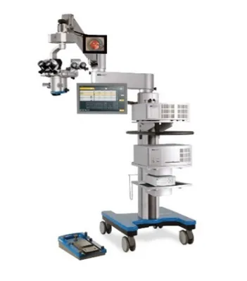 Oftalmologiya uchun operatsiya mikroskopi Haag-Streit Surgical HS Hi-R NEO 900A