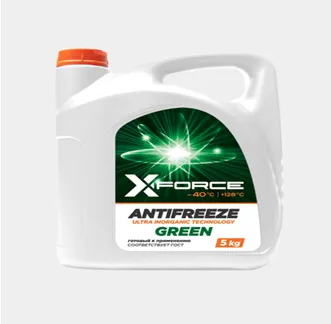 Антифриз X-FORCE зеленый 5 кг