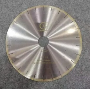 Отрезной диск с рабочей частью из стали для резки мрамора Φ 350 mm - 40x2.6x8x50