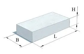 Конструкции сборных бетонных и железобетонных блоков для малых искусственных сооружений 
БФ-1
