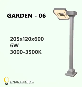 Bog'dorchilik LED chiroq "GARDEN-06" 6W IP65