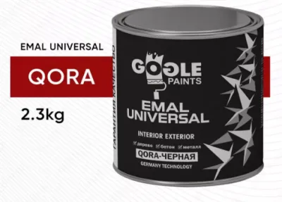 Эмаль универсальная Gogle Paints 2.3 кг (черная)