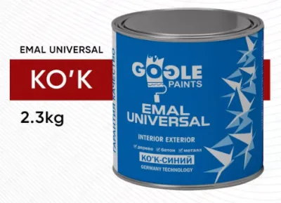 Эмаль универсальная Gogle Paints 2.3 кг (синяя)