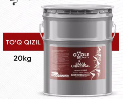 Эмаль универсальная Gogle Paints 20 кг (темно-красная)