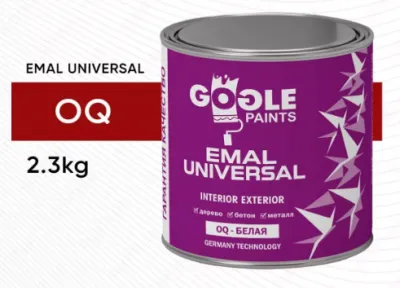 Эмаль универсальная Gogle Paints 2.3 кг (белая)