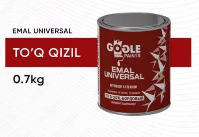 Эмаль универсальная Gogle Paints 0.7 кг (бордовая)