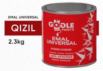 Эмаль универсальная Gogle Paints 2.3 кг (красная)