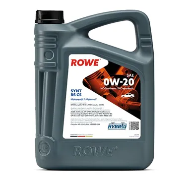 Моторное масло ROWE HIGHTEC SYNT RS C5 SAE 0W-20