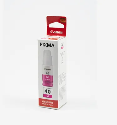 Чернила Canon INK Botll GL-40 M EMB (чернила, 70 мл, малиновый) для Canon PIXMA G5040/6040/7040 (оригинал)