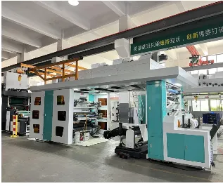6-цветная флексографская печатная машина CI диаметром 600-1400 мм
