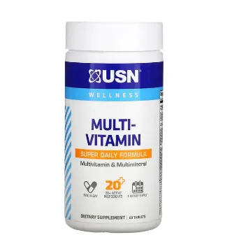 USN North America, Inc., мультивитамины для ежедневного применения, 60 таблеток