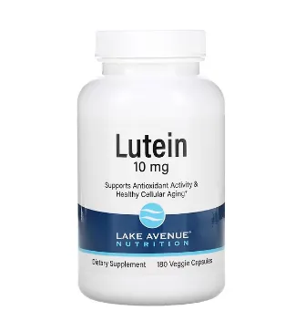 Lake Avenue Nutrition, Lutein, 10 mg, 180 Veg Kapsül