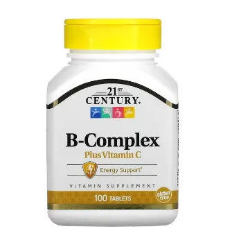 21-asr, vitamin C bilan B kompleksi, 100 tabletka