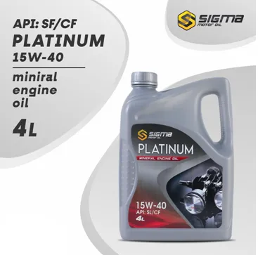Моторное масло PLATINUM SAE 15W-40 4л