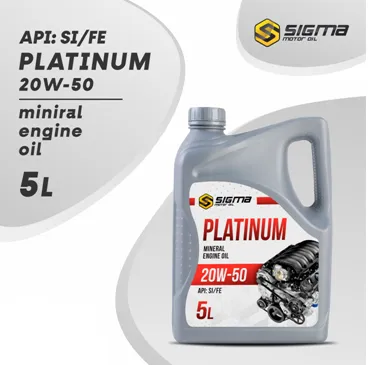 Моторное масло PLATINUM SAE 20W-50 5л