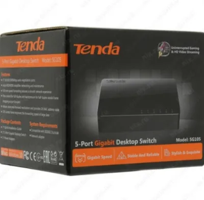 Videoni qayta ishlash birligi TENDA - SG105 5 Port GB